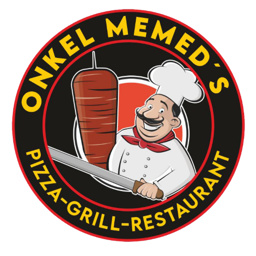 Onkel Memed‘s Pizza Grill logo.